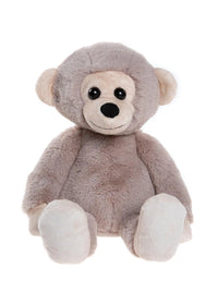 Bear and Me Collection by Charlie Bears - Cheeky Monkey - Pebble Grey Medium