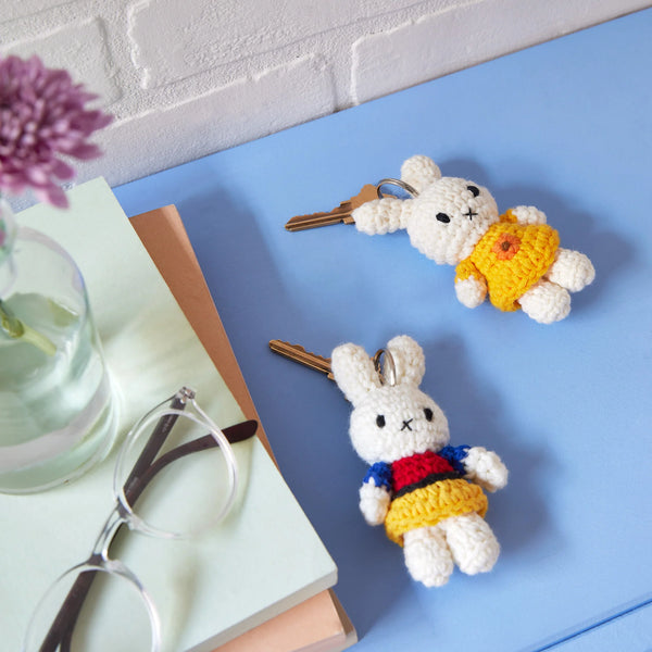 Miffy Handmade Mondriaan Dress Keychain
