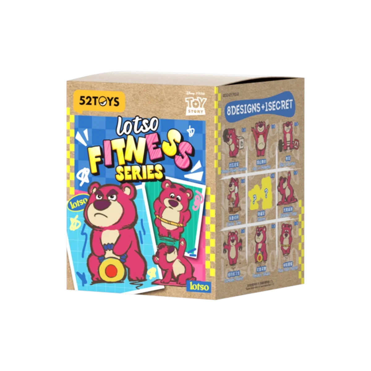 Disney Pixar Toy Story Lotso Fitness Series Blind Box
