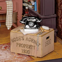 Mose's Detective Agency (DG157) - DIY Miniature House Kit