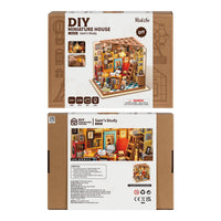 Sam's Study Library (DG102) - DIY Miniature House Kit