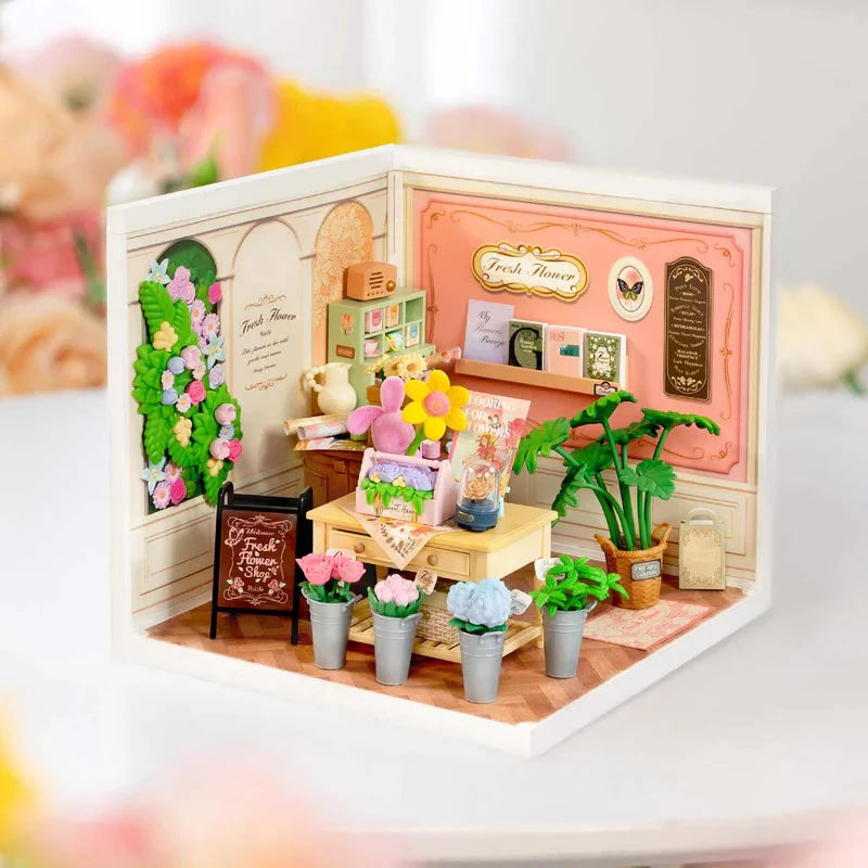 Fresh Flower Shop (DW017B) - Super Creator Mini Room Kit