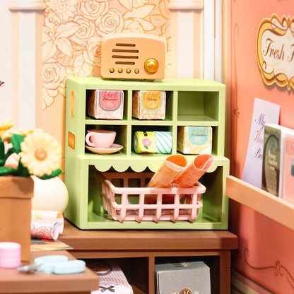 Rolife Fresh Flower Shop Super Creator Miniature House