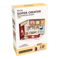 Rolife Flavorful Ice Cream (DW018B) - Super Creator Mini Room Kit