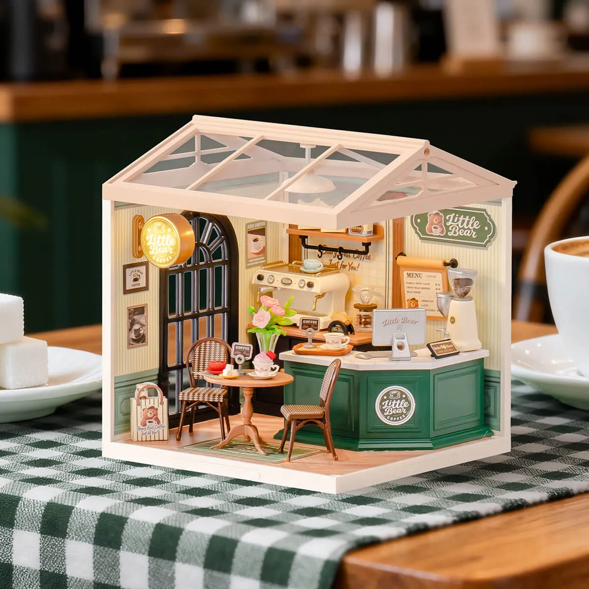 Rolife Perfect Romance Cafe (DW028) - Super Creator Miniature House