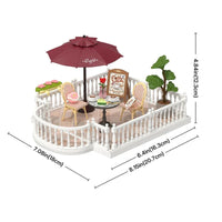 Chic Café Terrace (DWP09) - Super Creator Terrace Extension Pack