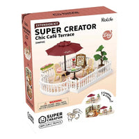 Chic Café Terrace (DWP09) - Super Creator Terrace Extension Pack