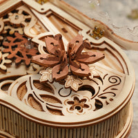 Magic Piano Mechanical Music Box (AMK81) - Self-Playing Piano Display
