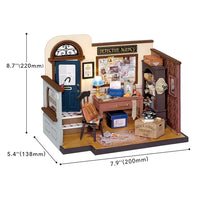 Mose's Detective Agency (DG157) - DIY Miniature House Kit