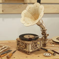ROKR Crank Classic Gramophone (LKB01) - Hand-Rotating Music Display
