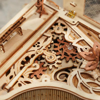 Magic Piano Mechanical Music Box (AMK81) - Self-Playing Piano Display