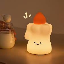 Candle Silicone Night Lamp