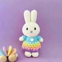 Miffy Handmade and her Pastel Rainbow Dress