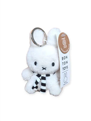 Miffy Sitting Keychain with scarf