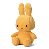 Miffy Sitting ECO Corduroy - Yellow (50cm)