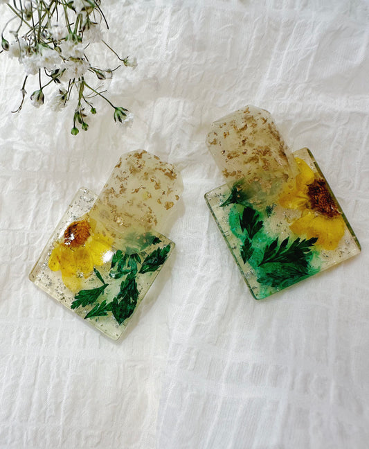sunflower earring