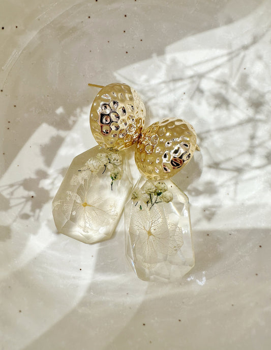 Crystal drop earrings