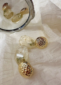 Crystal drop earrings