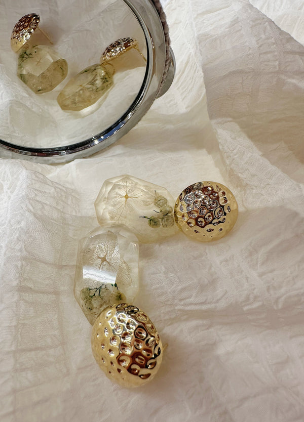 Crystal drop earrings