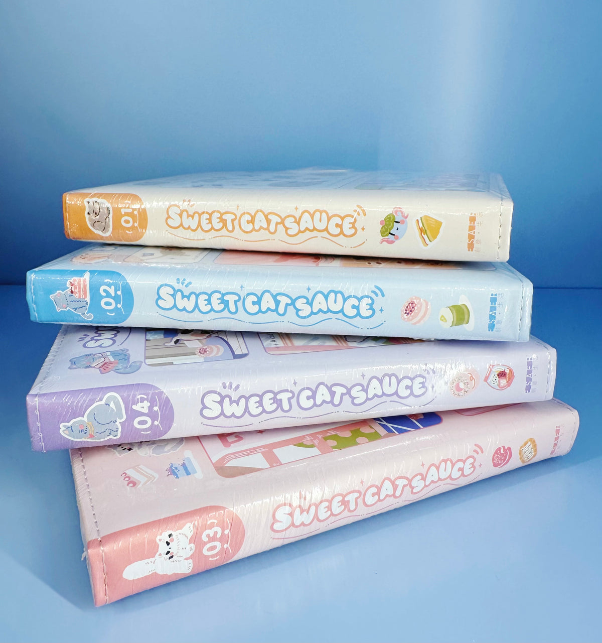Sweet Cat Sauce Notebooks