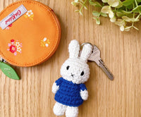 Miffy Handmade Blue Dress Keychain