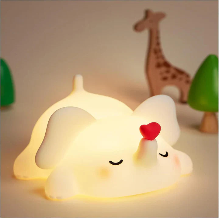Loving Elephant Silicone Night Lamp