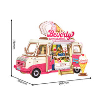 Beverly's Ice Cream Truck (TGS06) - Light-Up Ice Cream Truck Model