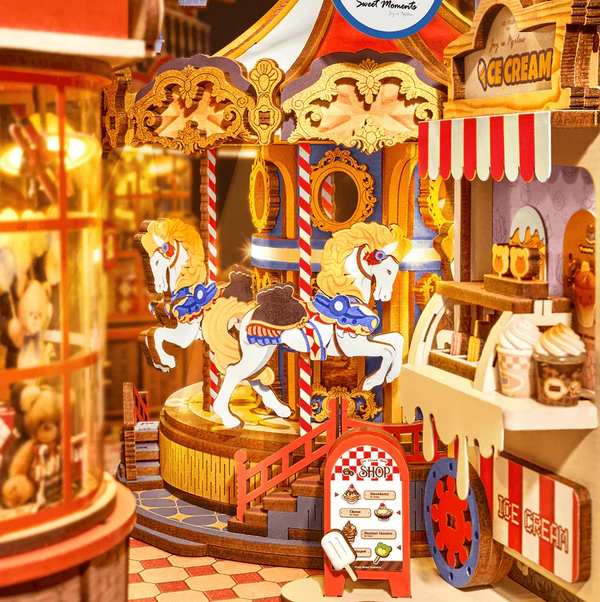 Fairytale Amusement Park (TGB17) - Light-Up DIY Book Nook