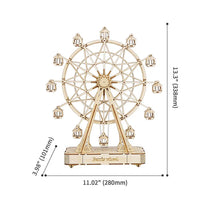 Rolife Ferris Wheel (TGN01) - Wind-Up Music Box Display