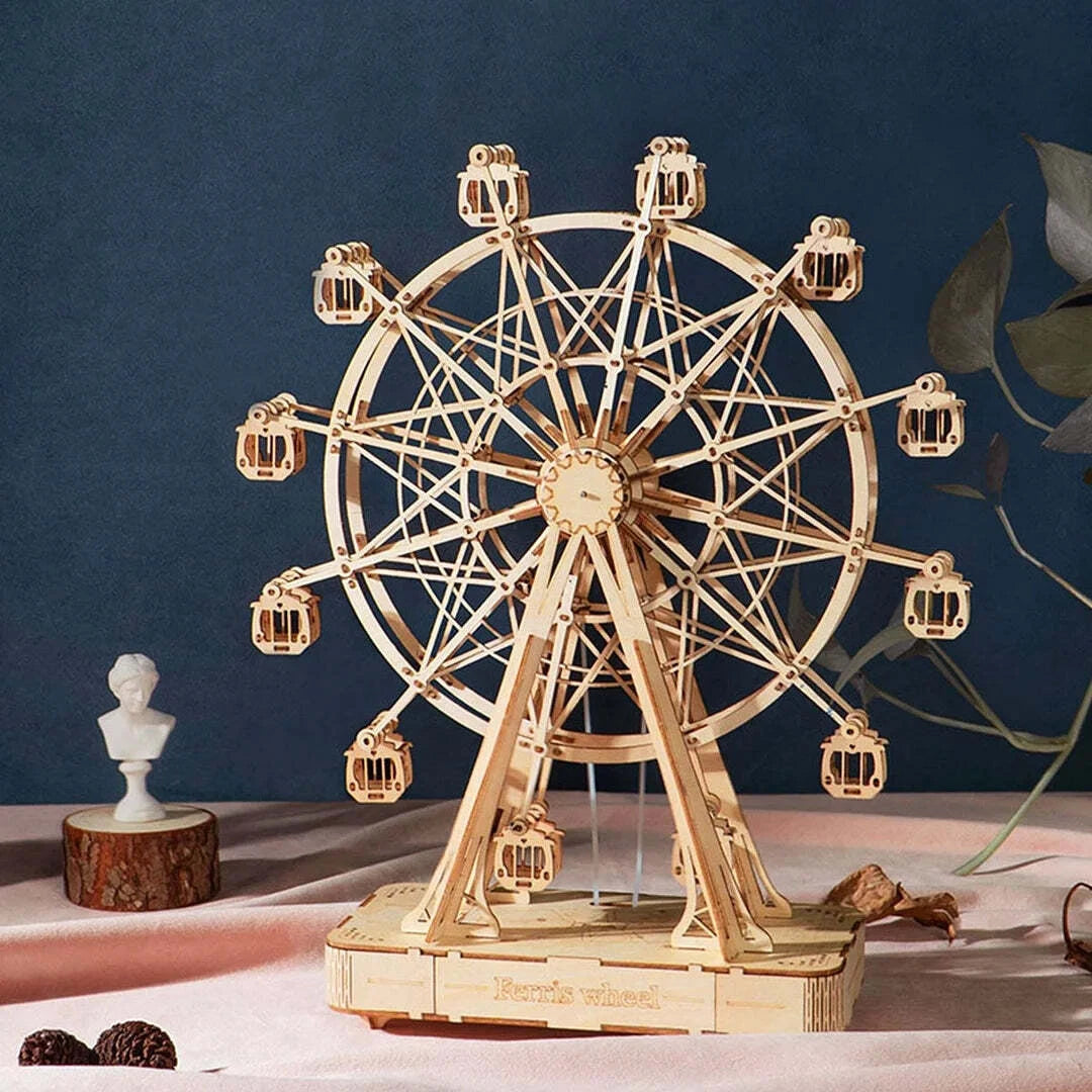 Rolife Ferris Wheel (TGN01) - Wind-Up Music Box Display