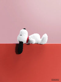 Snoopy ECO Tiny Teddy Cream in giftbox-17 cm - 7 inch