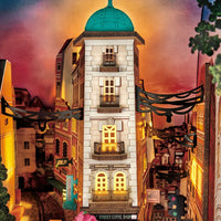 Street Scene (TGB13) - Tap Light Book Nook Display