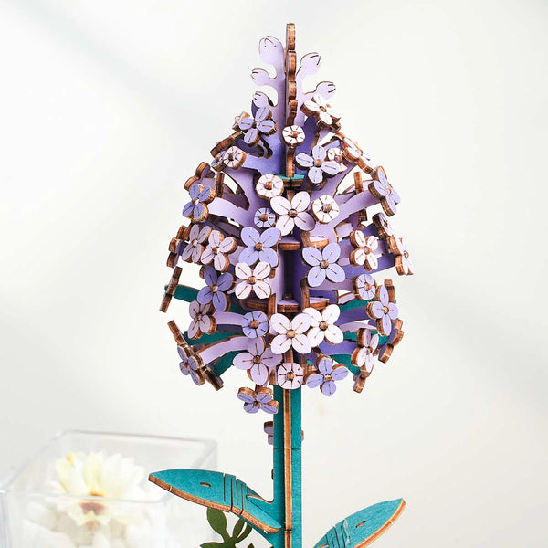 Rowood Lilac DIY Wooden Flower TW021