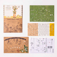 Rowood Chamomile DIY Wooden Flower 3D Puzzle TW061