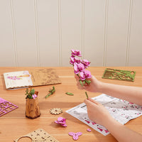 Rowood Purple Moth Orchid (TW091) - DIY Wooden Flower
