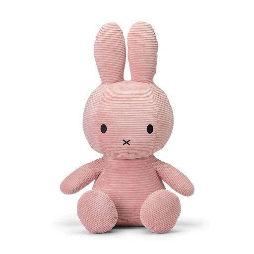 Miffy Sitting Corduroy Pink (70cm)