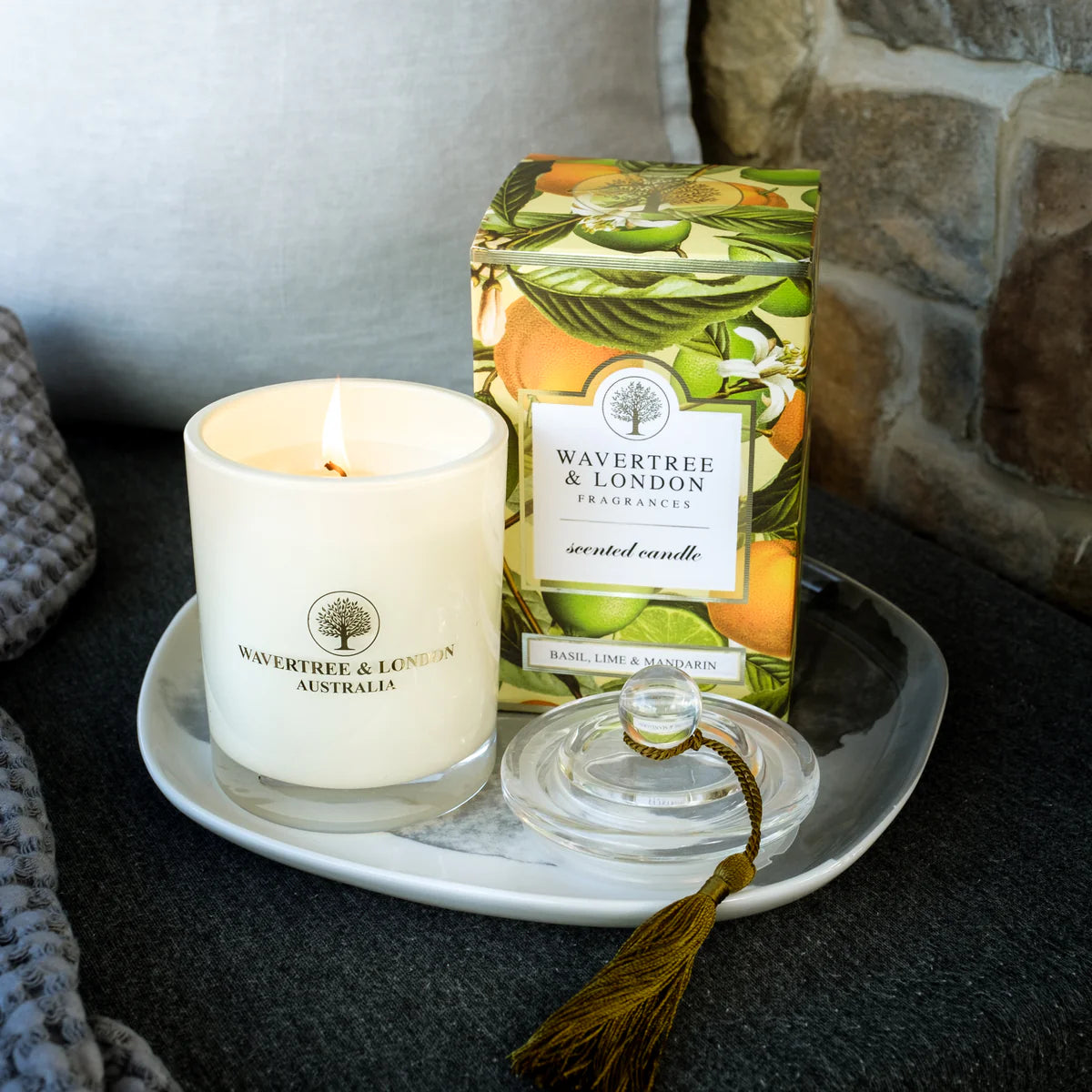 Basil Lime Mandarin Candle