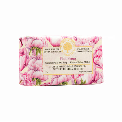 Pink Peony Soap Bar 200g